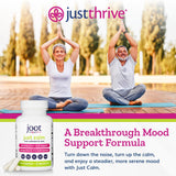 Just Thrive Just Calm 30 Count Capsules back view