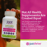 Just Thrive Just Calm 30 Count Capsules on a table