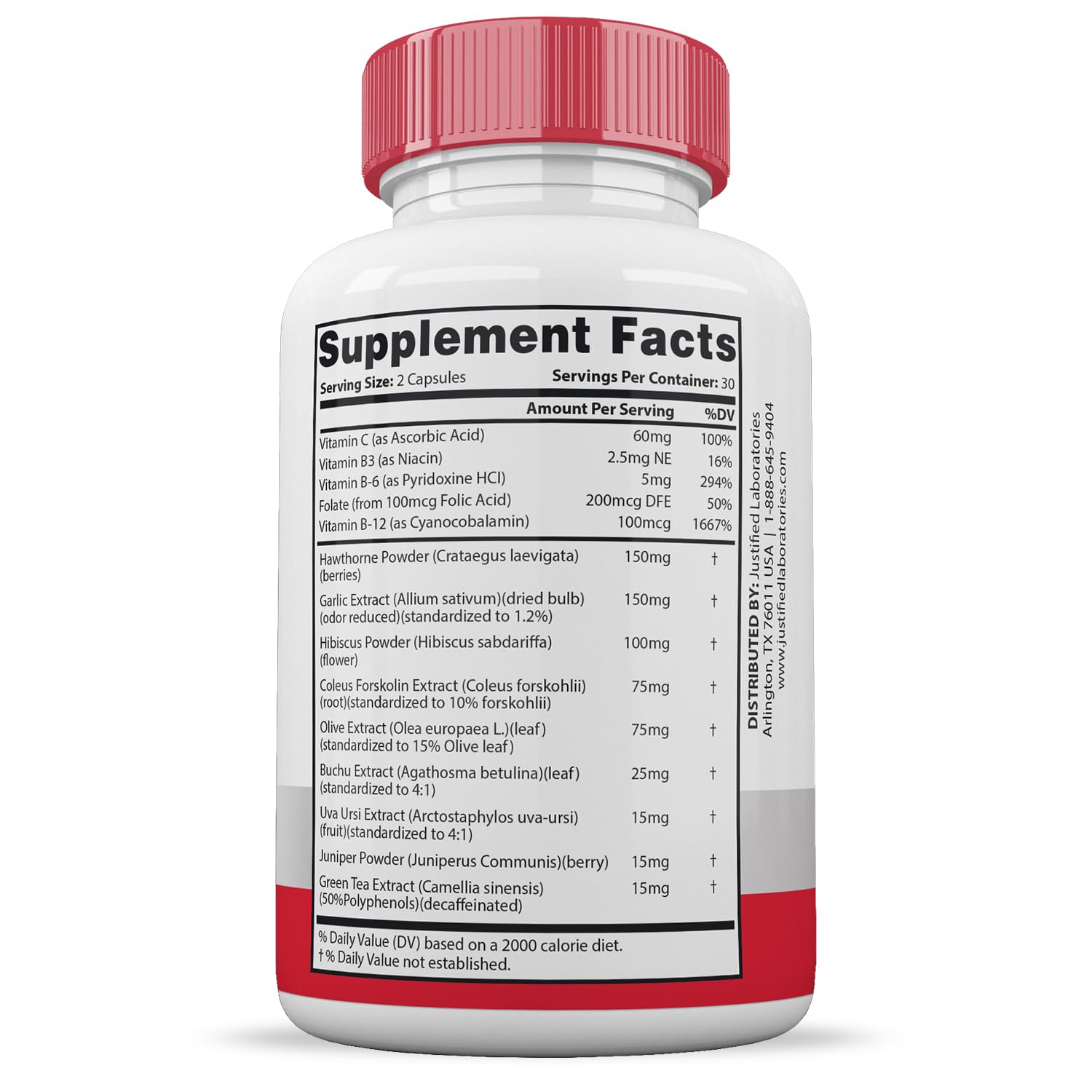 Justified Laboratories Gluco Revive Pills close-up of capsules
