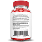 Justified Laboratories Vital Grow XL Gummies with a glass of water
