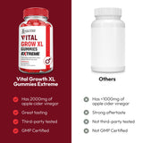 Justified Laboratories Vital Grow XL Gummies with apple cider vinegar