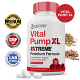 Justified Laboratories Vital Pump XL Extreme supplement side view