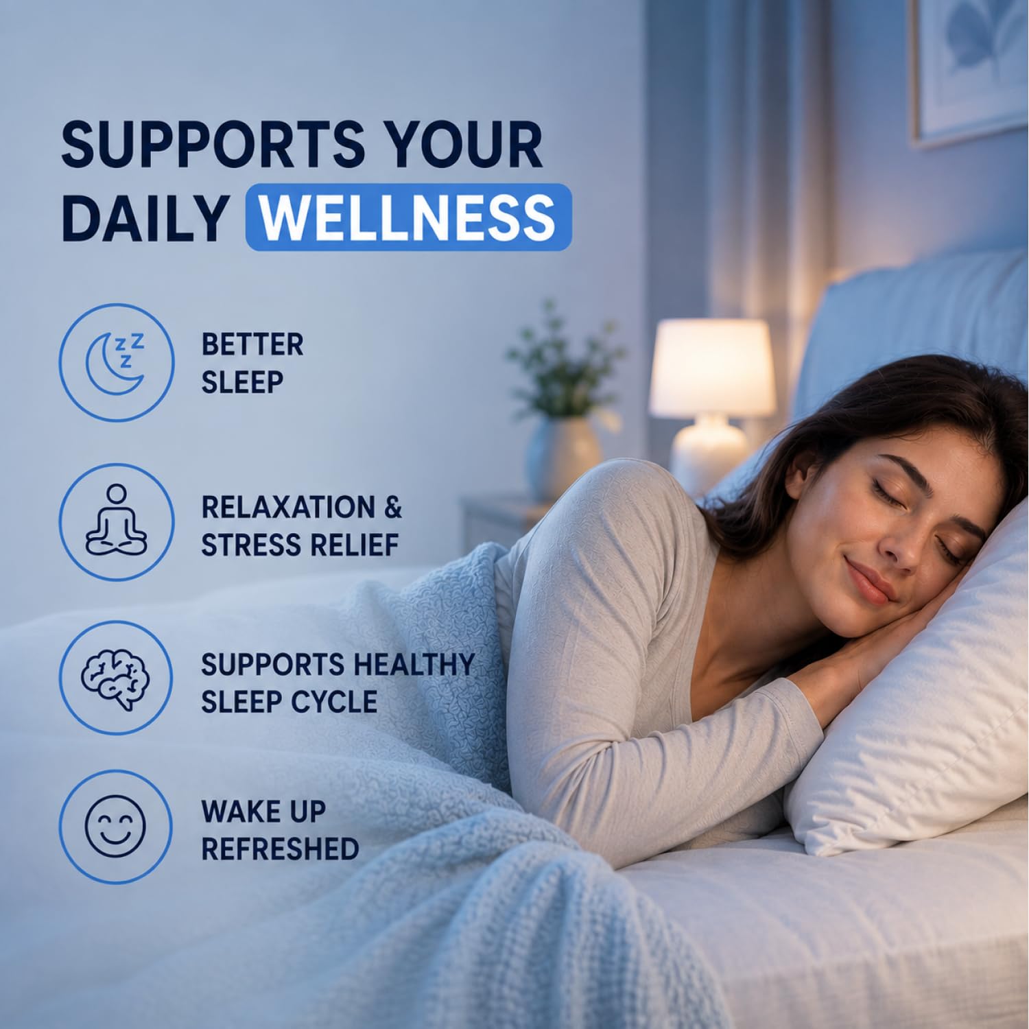 JUSTT. ESSENTIALS Sleep Melatonin Oral Strips packaging