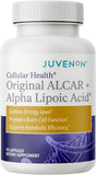 Juvenon Acetyl L-Carnitine Supplement 90 capsules front view