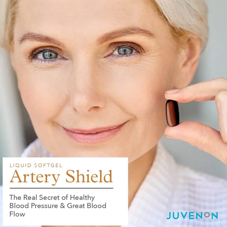Juvenon Black Seed Extract Capsules displayed with a measuring spoon