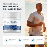 Juvenon Cellular Vitality Supplement side view with dosage information