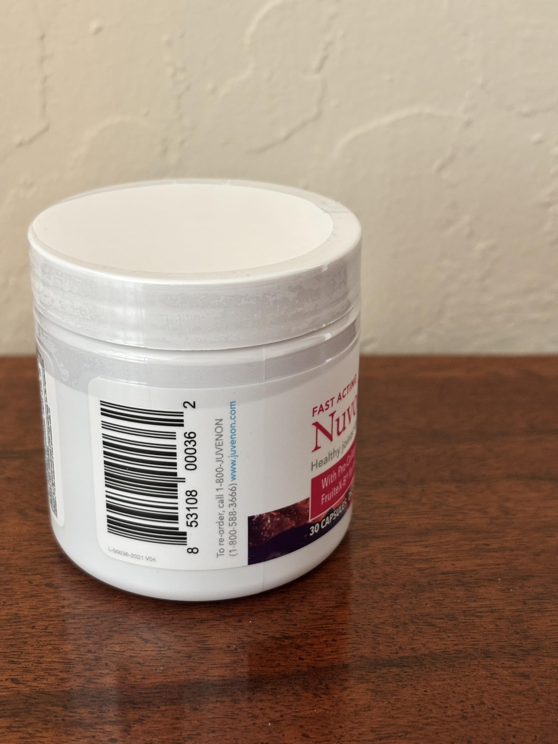 Juvenon NuvoFlex Pro Collagen Joint Comfort ingredients list