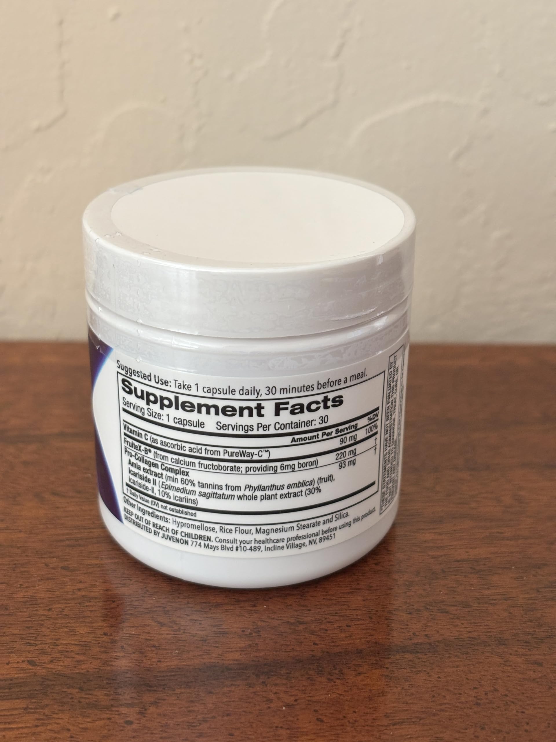 Juvenon NuvoFlex Pro Collagen Joint Comfort packaging
