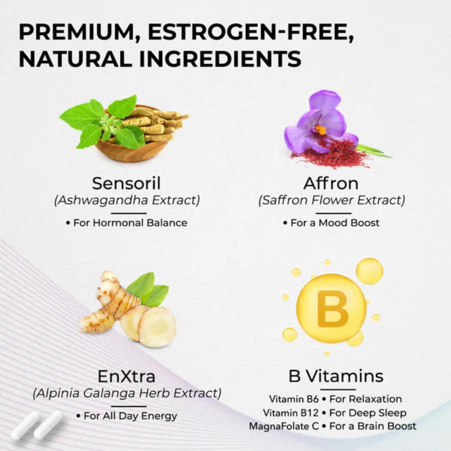 Juvenon SeroLastin Menopause Support Supplement ingredients list
