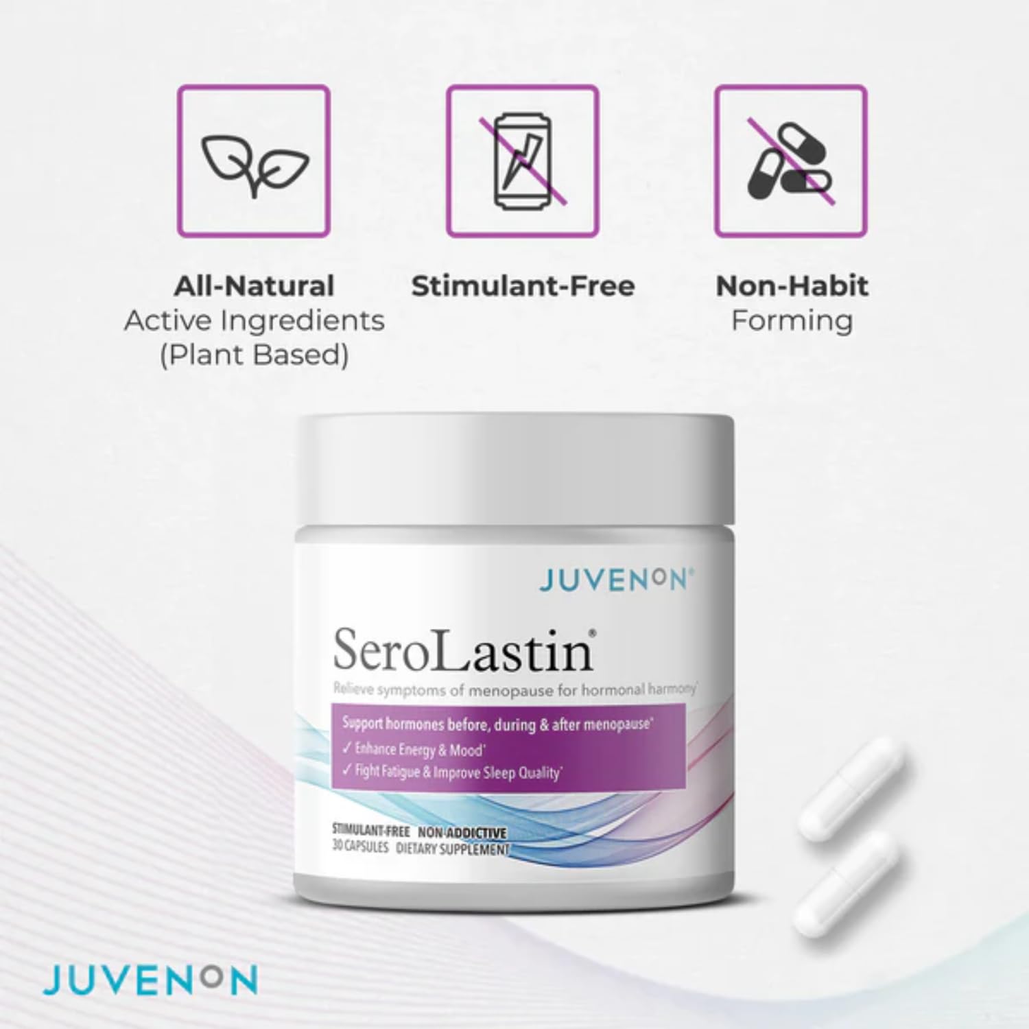 Juvenon SeroLastin Menopause Support Supplement lifestyle scene