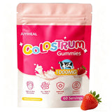 JUYIHEAL Bovine Colostrum Gummies bottle front view