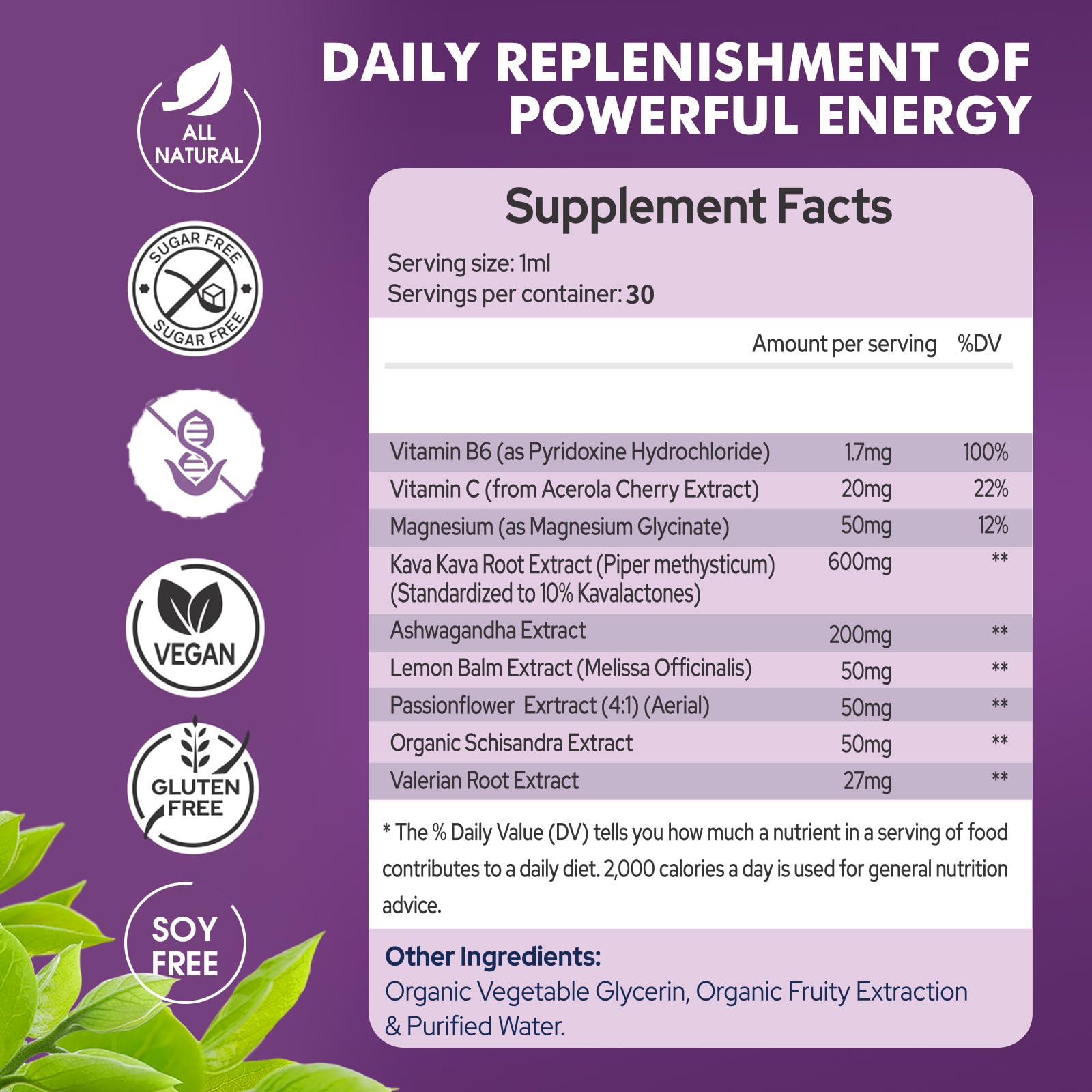 JUYIHEAL Kava Kava 9-in-1 Supplement bottles on table