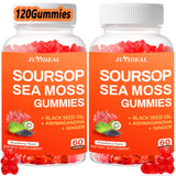 JUYIHEAL Soursop Gummies 10-in-1 Extra Strength front view