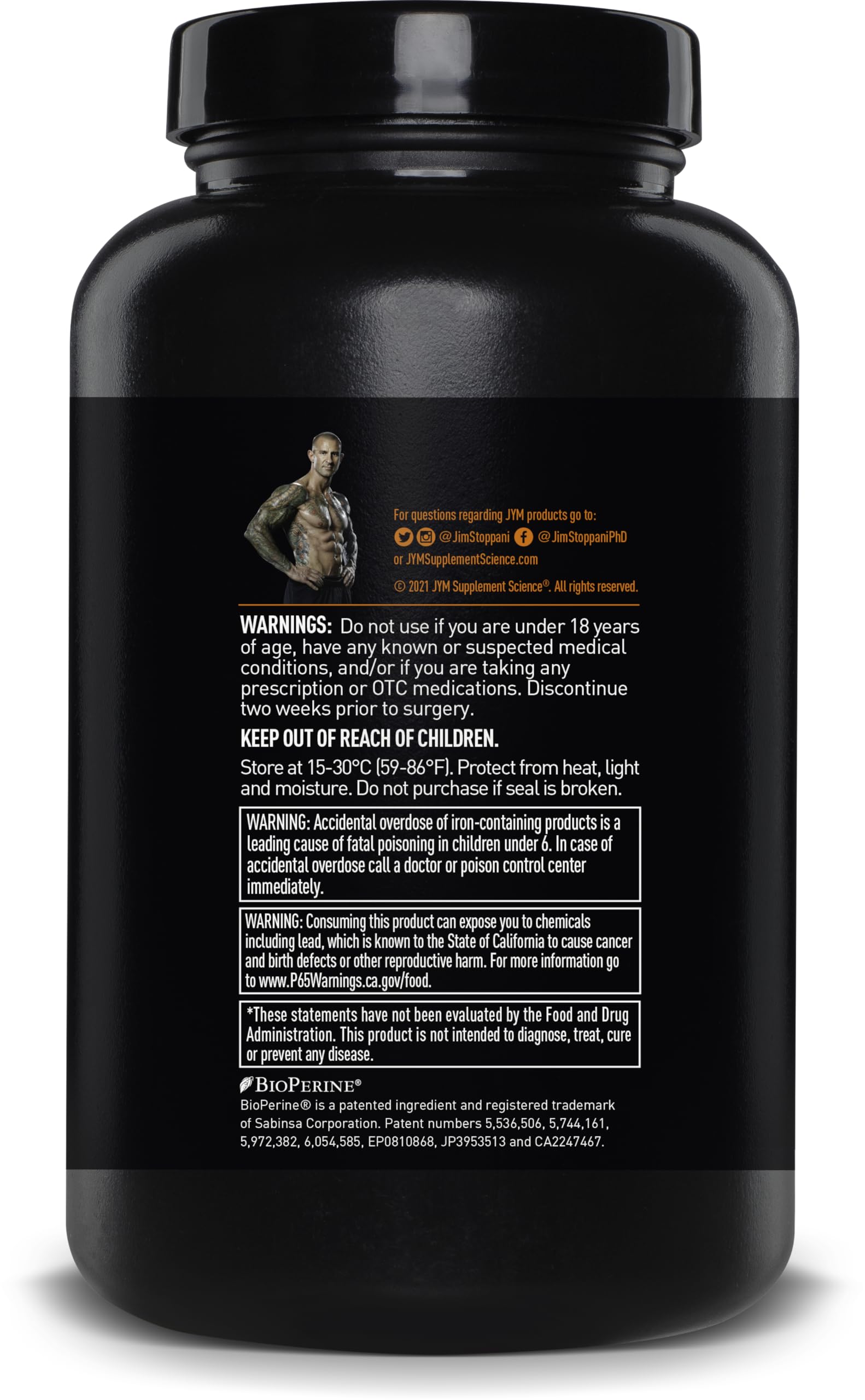 JYM Supplement Science Vita JYM Multivitamin with a measuring spoon