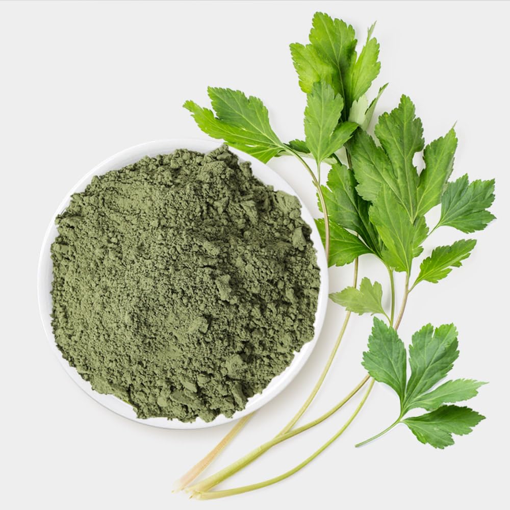 K-Herb Korean Mugwort Powder close-up of powder