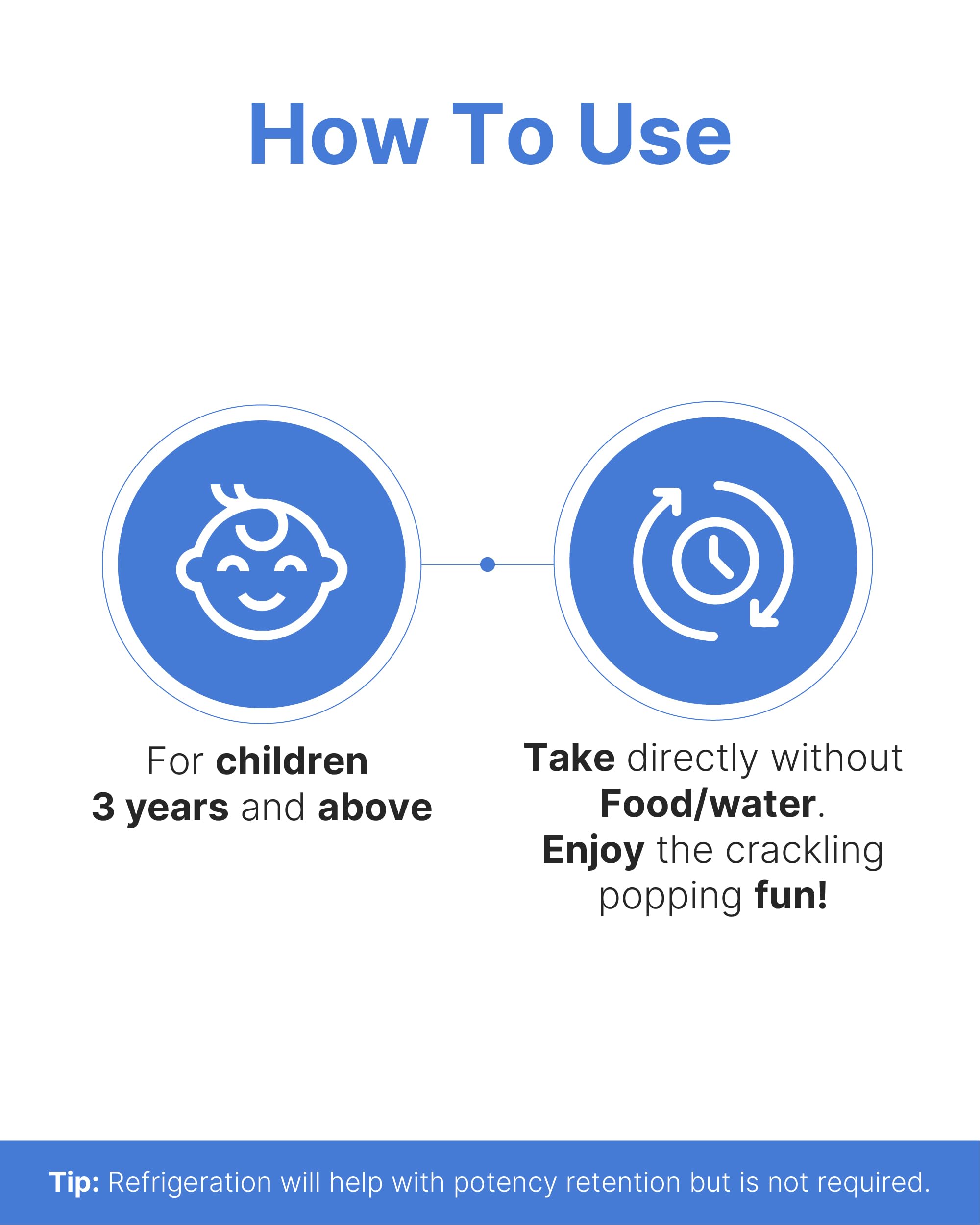 K K·NUTRA Yummy Tummy Probiotics for Kids 60g nutritional information