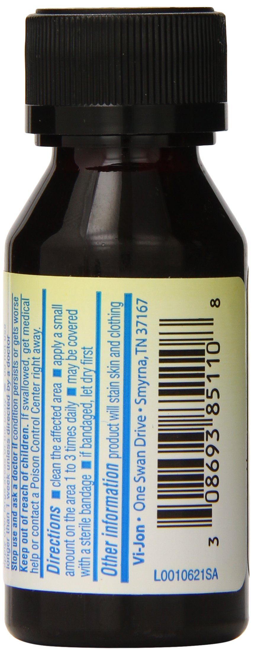 Kadielona Iodine Supplement with dimensions on display
