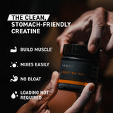 Kaged Creatine HCl 750mg displayed on a gym bench