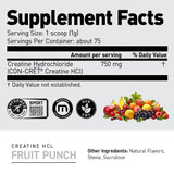Kaged Creatine HCl 750mg packaging with natural ingredients