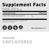 Kaged Creatine Powder 630g with a glass of mixed beverage