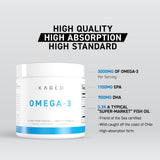 Kaged Omega-3 Fish Oil packaging with dosage information