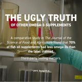 Kaged Omega-3 Fish Oil softgel close-up