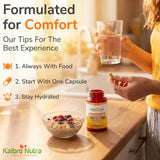 Kaibro Nutra Berberine Supplement 1000mg side view of bottle
