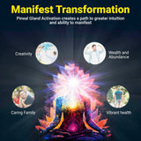 Kailash Herbals Haritaki Pineal Gland Support Capsules with a yoga mat