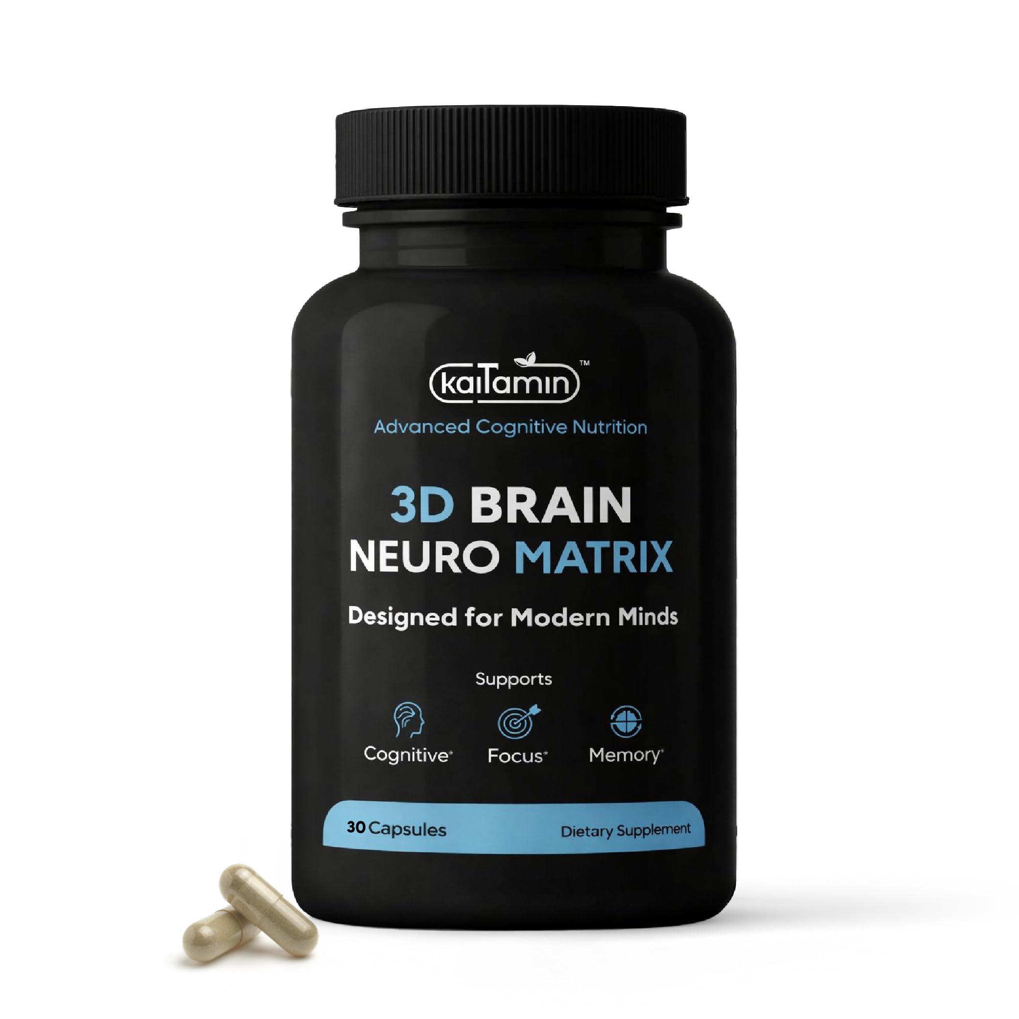 Kaitamin Ginkgo Biloba Brain Neuro Matrix 90 Capsules front view