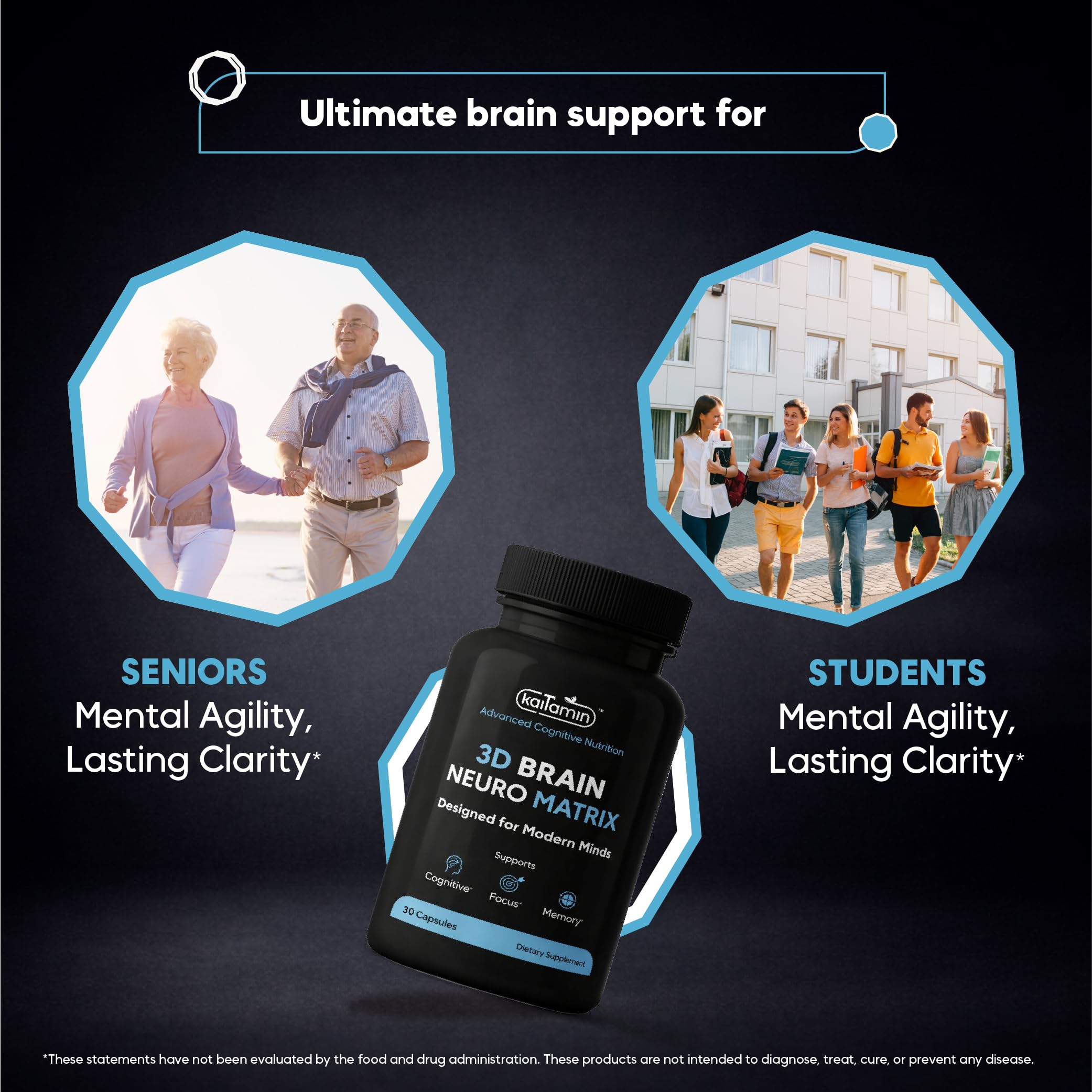 Kaitamin Ginkgo Biloba Brain Neuro Matrix capsules close-up
