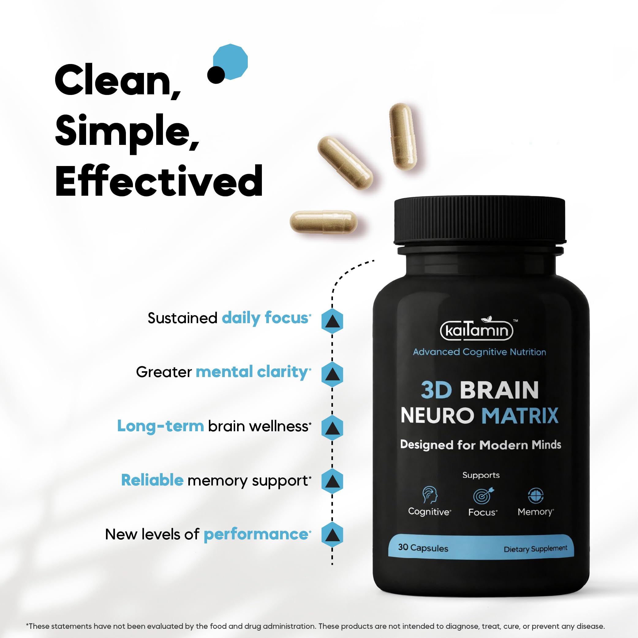 Kaitamin Ginkgo Biloba Brain Neuro Matrix ingredients list