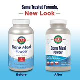 KAL Bone Meal Powder 454g side view with product details