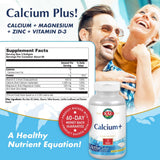 KAL Calcium Plus Softgels side view with label