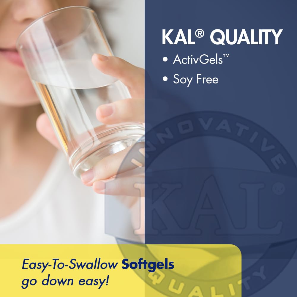 KAL Calcium Plus Softgels with measuring spoon