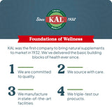 KAL Calming Magnesium Powder 312g close-up of label