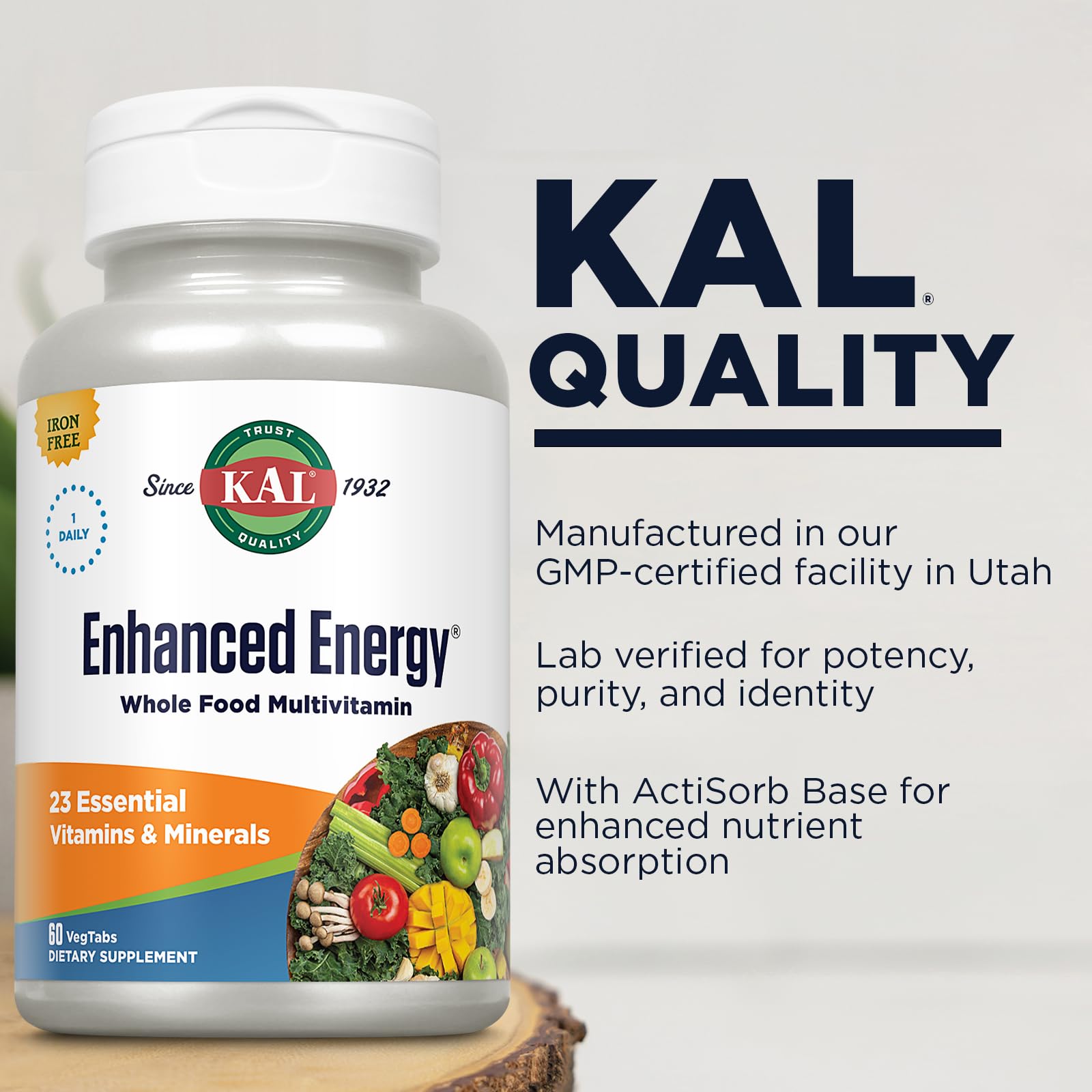 KAL Daily Performance Blend 139g capsule close-up