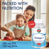 KAL Fish Oil Capsules with vitamin E label