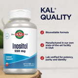KAL Inositol Powder 550mg close-up of powder texture