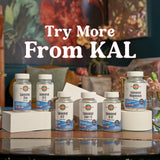 KAL Liposomal Magnesium Oxide 100g displayed with other supplements