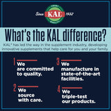 KAL Liposomal Magnesium Oxide 100g packaging with a measuring spoon