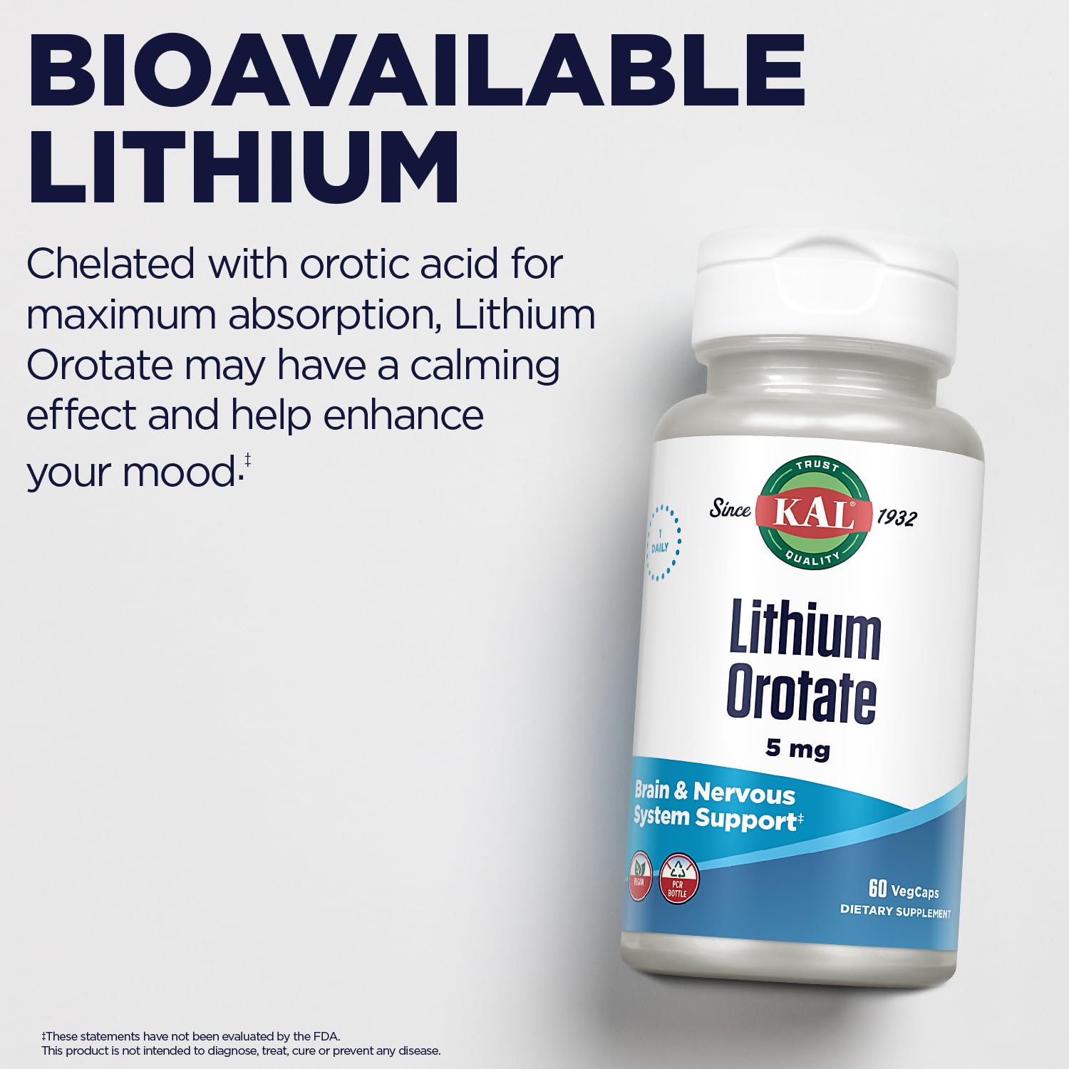 KAL Lithium Capsules packaging details