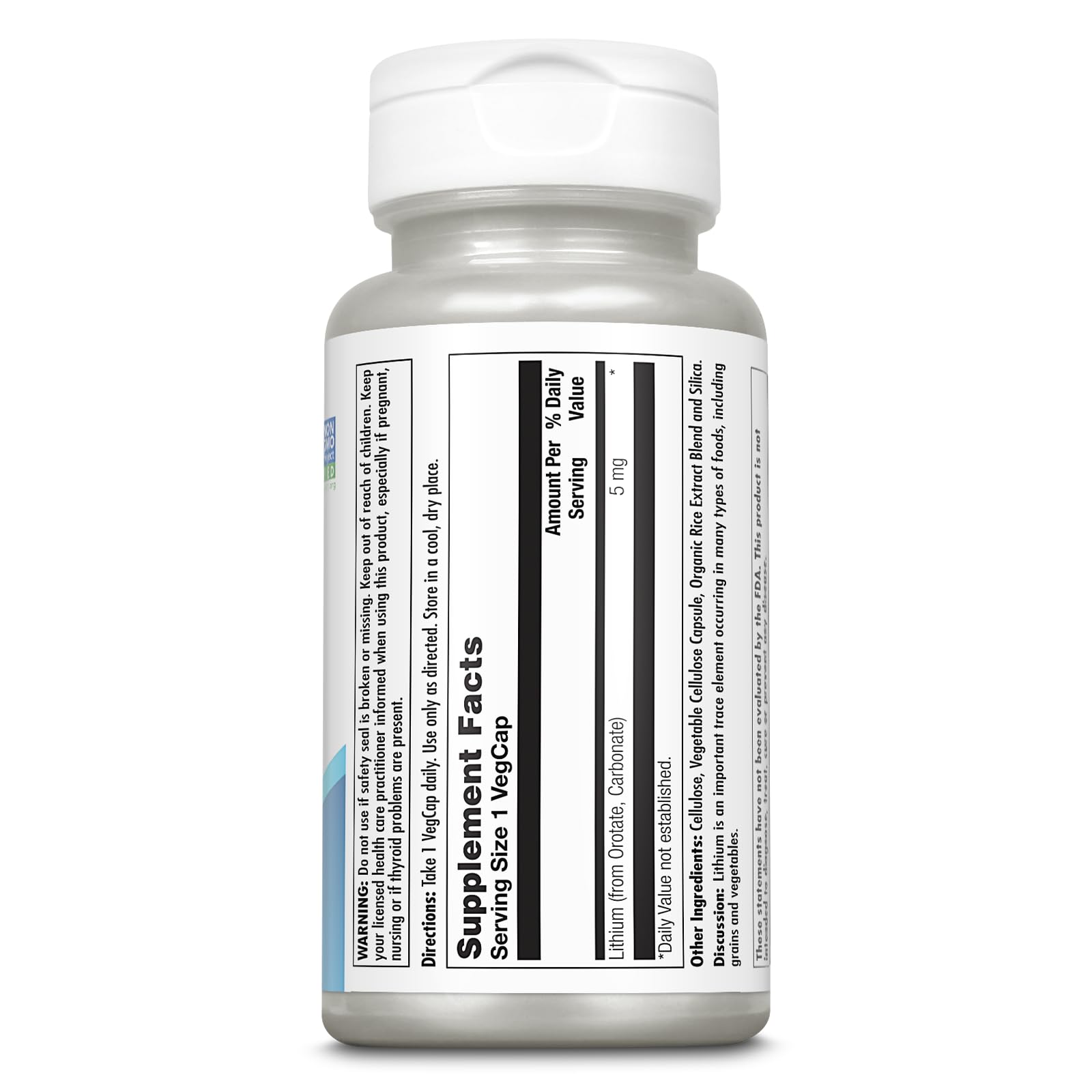 KAL Lithium Capsules side view with label