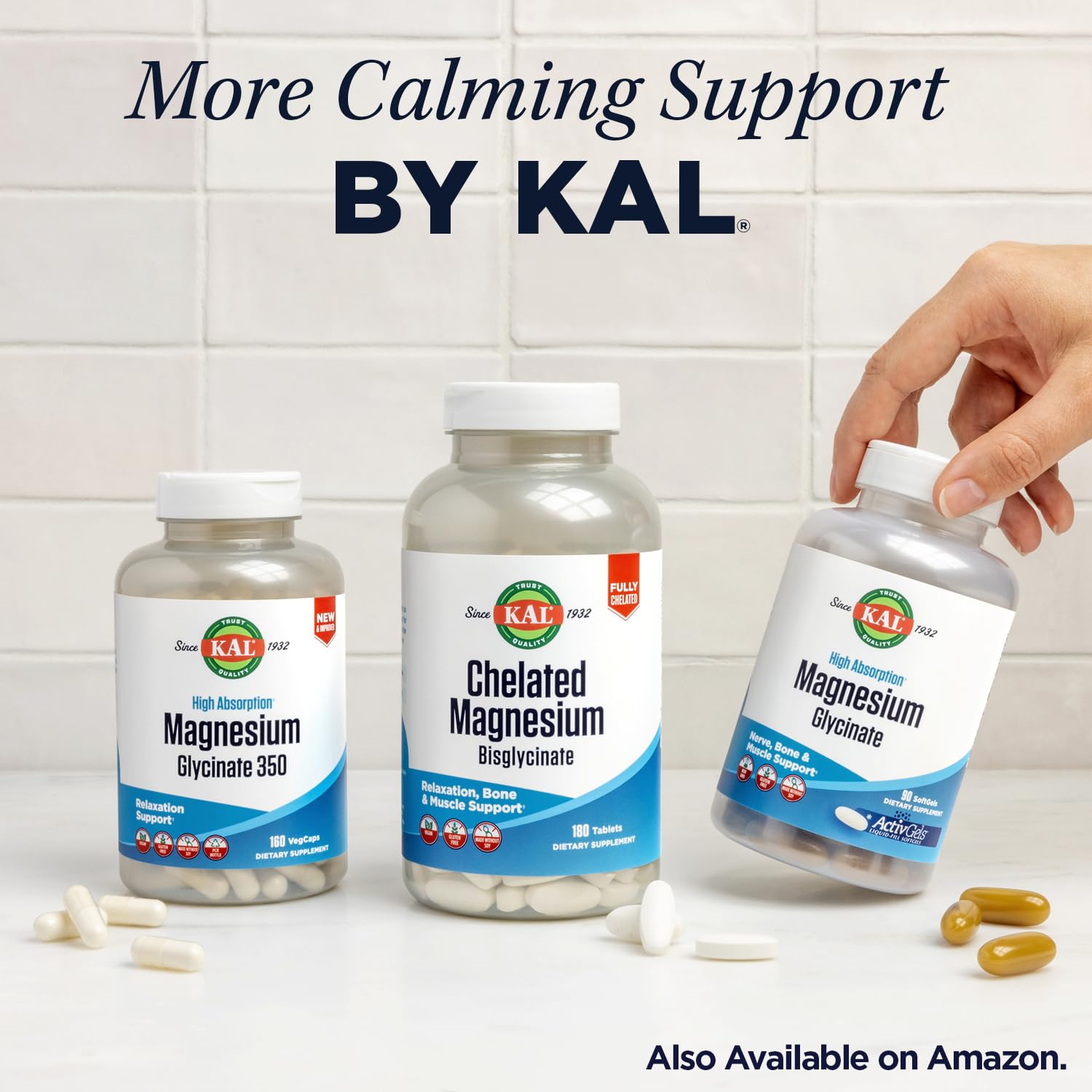 KAL Lithium Capsules with a measuring spoon