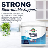 KAL Magnesium Citrate Powder 100g container