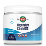 KAL Magnesium Citrate Powder 600mg 100g front view