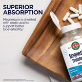 KAL Magnesium Dietary Supplement on a kitchen counter