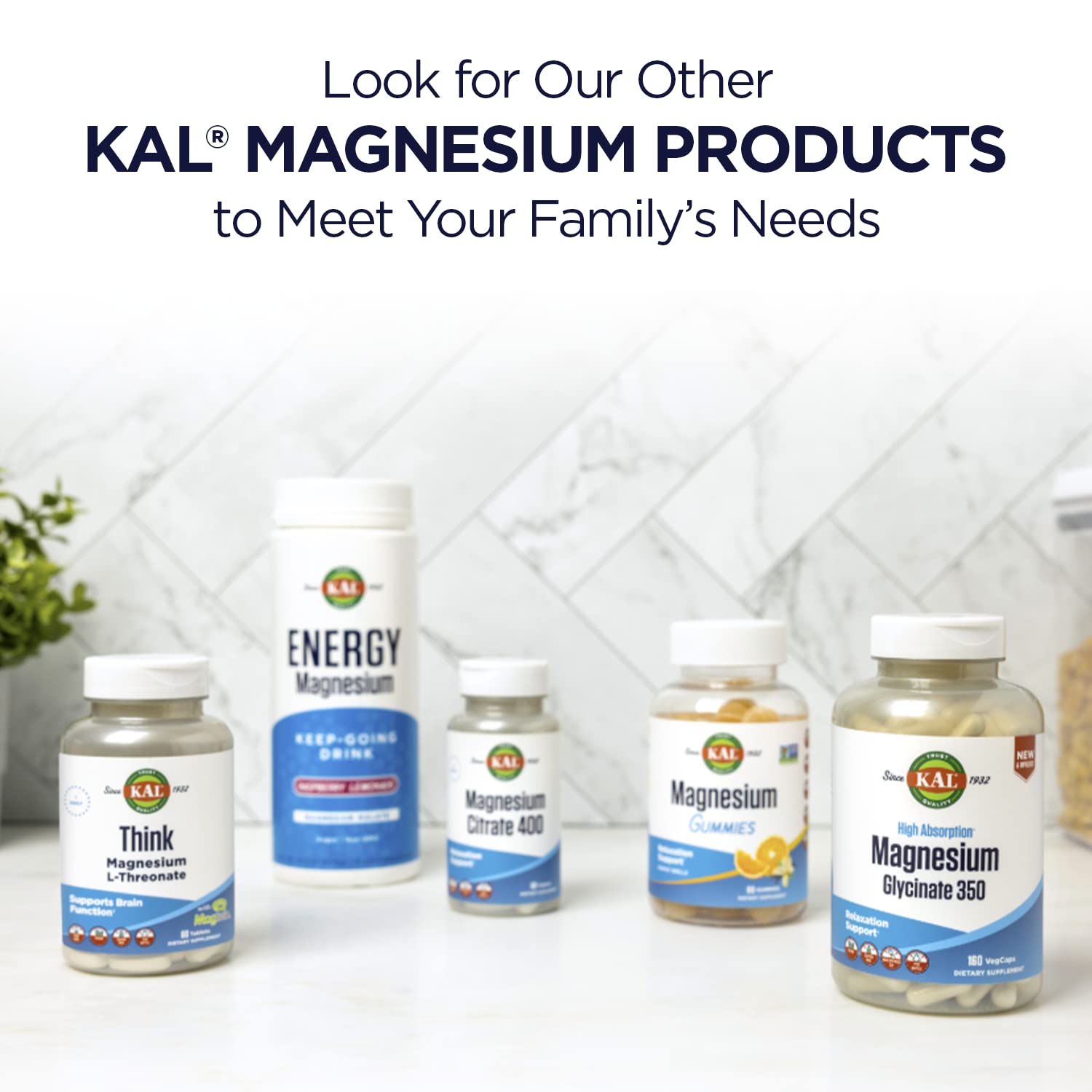 KAL Magnesium Glycinate 440g close-up of capsules