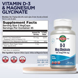 KAL Magnesium Glycinate side view showing capsule