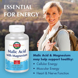 KAL Magnesium Malate Supplement 258g side view