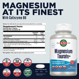KAL Magnesium Taurate Complex Plus 180g side view
